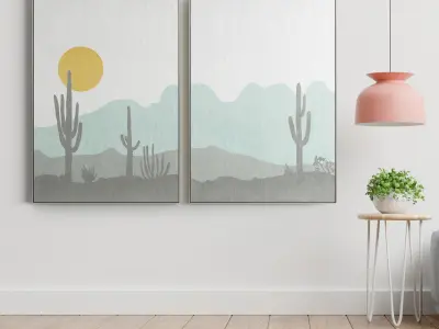 Photo Frame 236 Low-poly 3D model