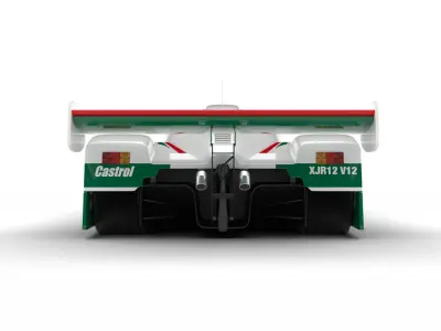 Jaguar XJR-9 Castrol Racing 1988 3d model 3D model