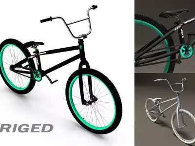 BMX Bicycle 3D model