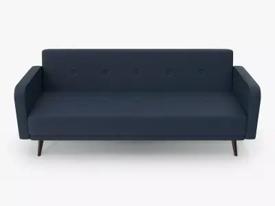 Sofa v1 Low-poly 3D model