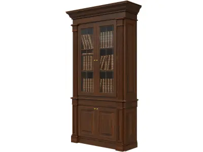 Bookcase 1300 3D model