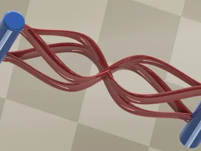 Connector for a toy Free 3D model