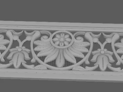 dekor ornate corbel 3D model