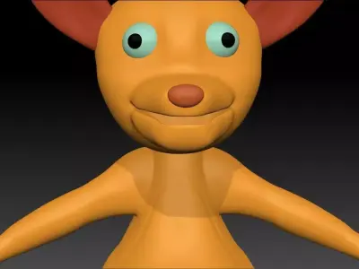 Baby Tiger 3d model 3D model