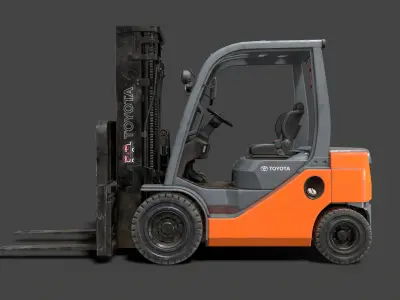 Forklift High-Poly 3D models 3D model