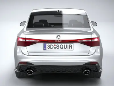 Volkswagen Jetta GLI 2025 3D model