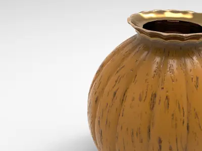 Sumpkin Vase Low-poly 3D model