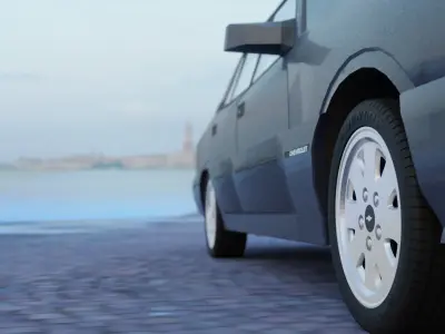 Opala Diplomata 1992 3D model