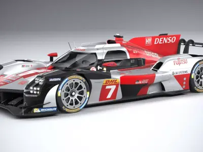 Toyota GR10 2023 3D model