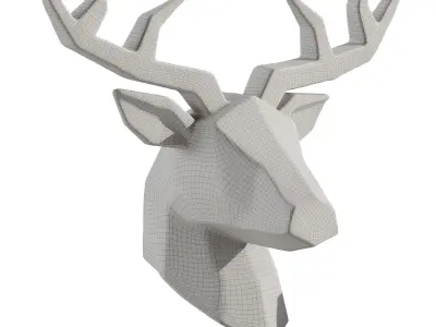 Decorative Abstract Sculpture 03 3D model