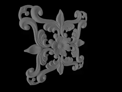 Furniture Appliques 6 3D model