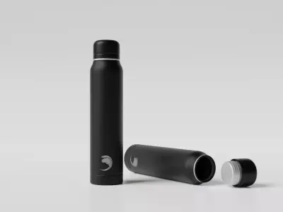 Stainless Steel Water Bottle 3D model