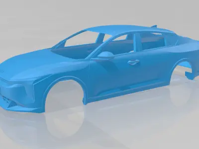 Kia K4 - Body Car STL Model 3D print model