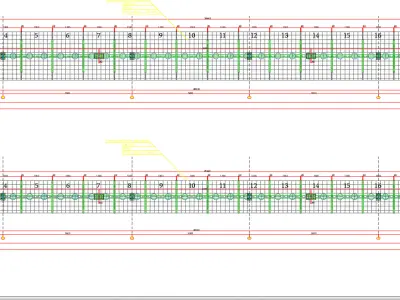 Solar Tracker Systems Static Project 3D model