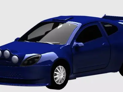 Rally Car 3D model
