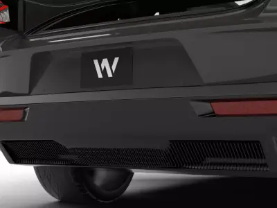 Dodge Charger Daytona Banshee 2025 HQ 3d model 3D model