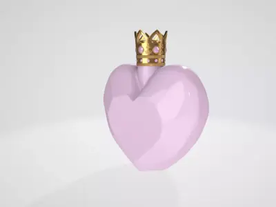 Vera Wang Princess EDT 100ml for Women Low-poly 3D model