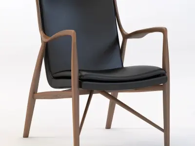 45 Chair by Finn Juhl 3D model