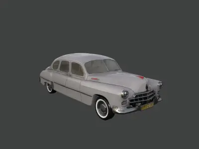 Gaz 12 Low Poly PBR Low-poly 3D model