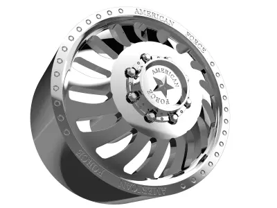 AMERICAN FORCE DB06 WAVE DBO1 WHEEL 3D model