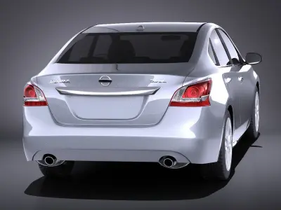Nissan Altima 2013 VRAY 3D model