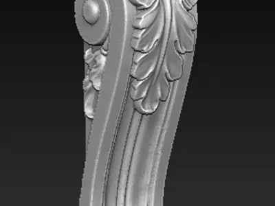 Corbel Decorative 5  3D STL model 3D print model
