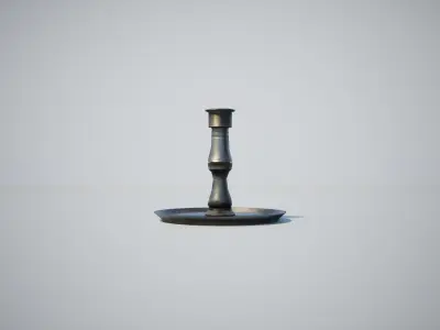 Candles Asset Pack Low-poly 3D model