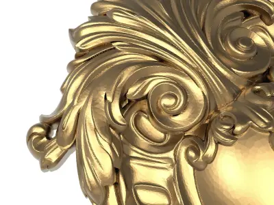  decorative pattern ready for 3D printing 3D model