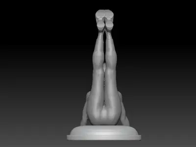 FITNESS GIRL 3 3D print model