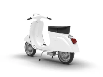 Vespa 125 ET3 1967 3d model 3D model