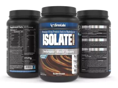 Protein Powder 3D model