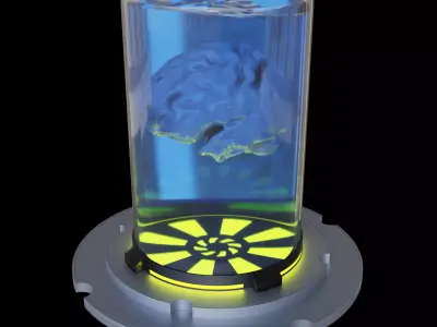 Brain Tank Free 3D model