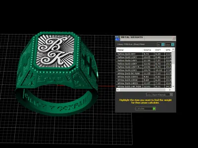 Cross Ring 66043 3D print model