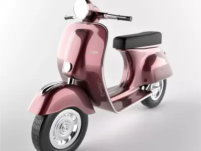vespa 01 3D model
