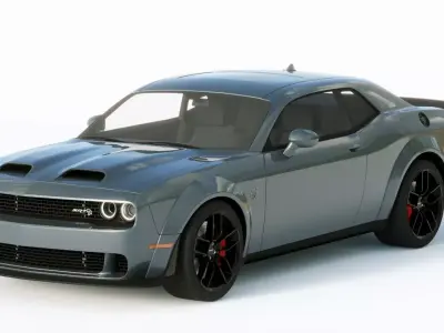 Dodge Challenger SRT Hellcat 2019 3D model