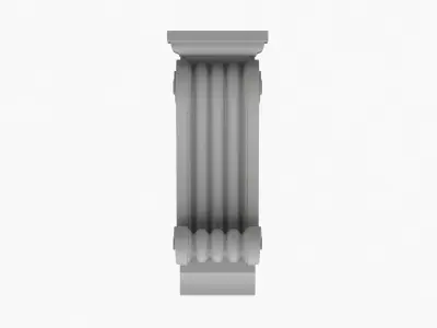 Scroll Corbel 52 - 3D Printable 3D model