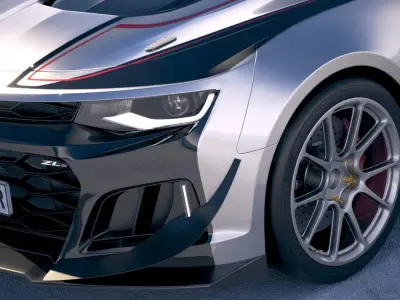 Chevrolet Camaro GT4R CG 2020 3D model