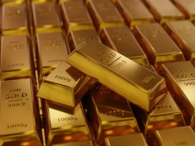 Free Gold Bar  Project Free 3D model