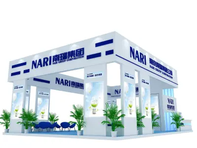 Exhibition - Area -10X15-3DMAX2009-05 3D model