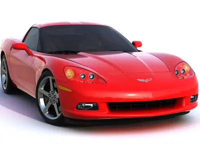 2005 Chevrolet Corvette C6 3D model