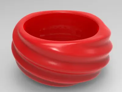 10 Cute Geometric 3D Printing Planter Set  3D Model Collection