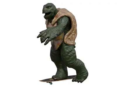 Turtle Boy Low-poly 3D model