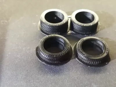  Michelin pilot SX tires 3D model