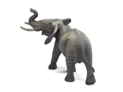 3D Elephant Sculpture  3D model