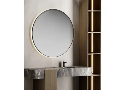 Bathroom Set 010 3D model