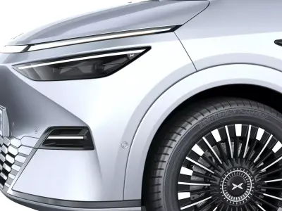 Xpeng X9 2025 3D model