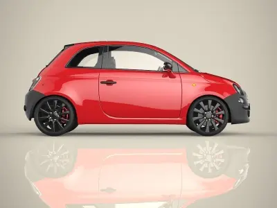 Mini car 3D model purchase
