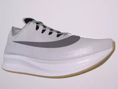 NIKE ZOOM FLY SHOES PBR Low-poly 3D model