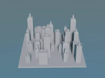 Skyline Nexus Urbana 3D model