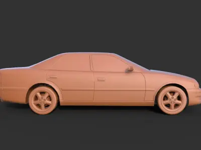 Toyota Chaser Tourer V 3D print model